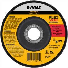 DeWalt DWAFV84514 - <p> 4-1/2" x 1/4" x 7/8" T27 Flexvolt Grinding Wheel</p>