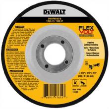 DeWalt DWAFV84518 - <p> 4-1/2" x 1/8" x 7/8" T27 Flexvolt Cutting and Grinding Wheel</p>