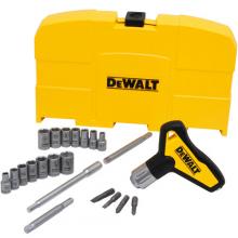 DeWalt DWHT70808 - Ratcheting T-Handle Socket Set