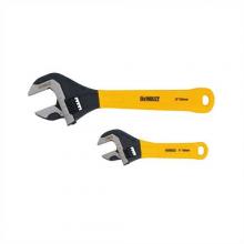 DeWalt DWHT75497 - Dip Grip Adjustable Wrench 2 Pack