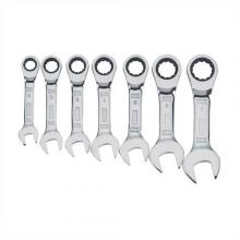 DeWalt DWMT19261 - 7 Piece Stubby Ratcheting Metric Wrench Set