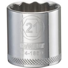 DeWalt DWMT74186OSP - 12 Point 3/8" Drive Socket 21MM