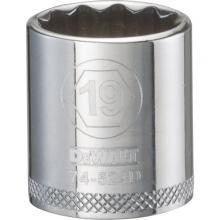 DeWalt DWMT74524OSP - 12 Point 3/8" Drive Socket 19MM