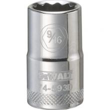 DeWalt DWMT74593OSP - 12 Point 1/2" Drive Socket 9/16" SAE