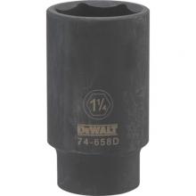 DeWalt DWMT74658OSP - 6 Point 1/2" Drive Deep Impact Socket 1-1/4" SAE