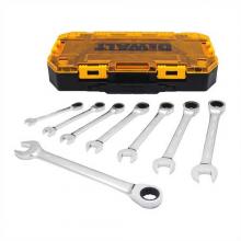 DeWalt DWMT74733 - 8 Piece Full Polish Ratcheting Combination Wrench Set