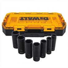 DeWalt DWMT74736 - 7 Piece 1/2 in Drive Deep Impact Socket Set