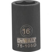 DeWalt DWMT75105OSP - 6 Point 1/2" Drive Impact Socket 16 MM