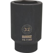 DeWalt DWMT75116OSP - 6 Point 1/2" Drive Deep Impact Socket 32 MM