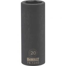 DeWalt DWMT75128OSP - 6 Point 1/2" Drive Deep Impact Socket 20 MM