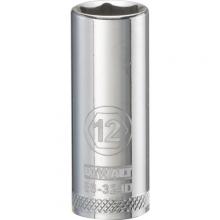 DeWalt DWMT86324OSP - 6 Point 3/8" Drive Deep Socket 12 MM