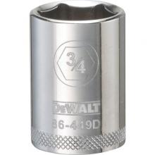 DeWalt DWMT86449OSP - 6 Point 1/2" Drive Socket 3/4" SAE