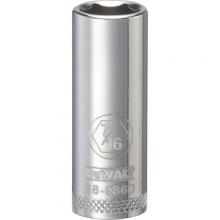 DeWalt DWMT88986OSP - 6 Point 3/8" Drive Deep Socket 7/16" SAE