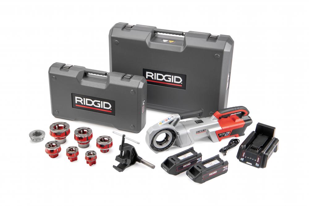 760 FXP Power Drive (11-R), 2x 4Ah FXP Batteries, FXP Charger, 1/2-2&#34; 11-R NPT Die Head Set, Sup<span class=' ItemWarning' style='display:block;'>Item is usually in stock, but we&#39;ll be in touch if there&#39;s a problem<br /></span>