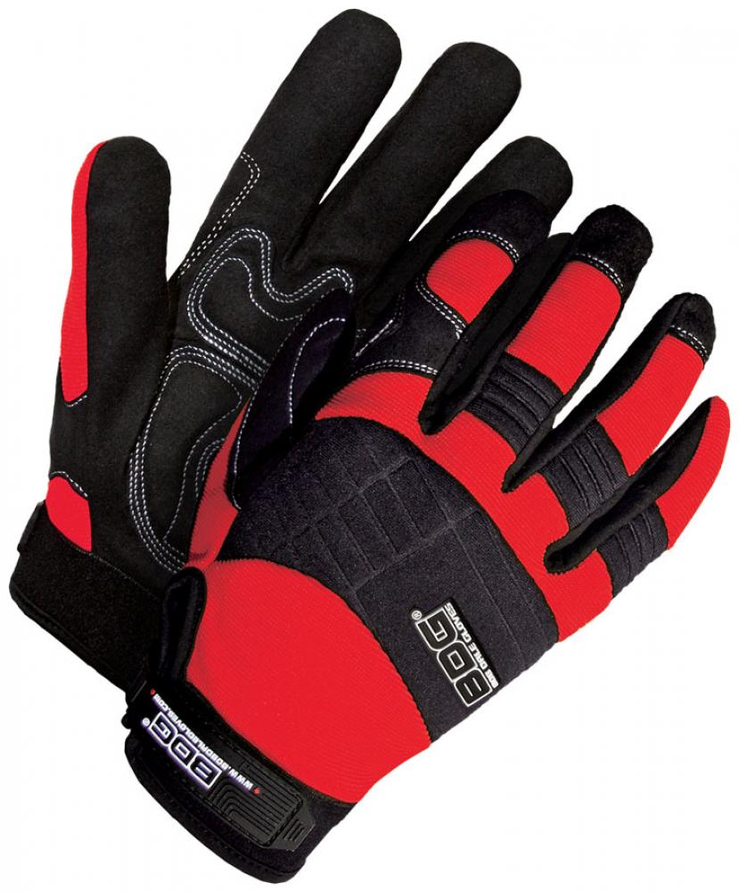 Mechanics Glove Synthetic Leather Anti-Vib Gel Palm Red<span class=' ItemWarning' style='display:block;'>Item is usually in stock, but we&#39;ll be in touch if there&#39;s a problem<br /></span>