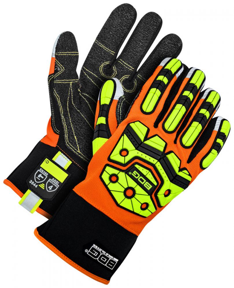 Impact Mechanics Glove Cut Resistant Palm Hi-Viz Orange<span class=' ItemWarning' style='display:block;'>Item is usually in stock, but we&#39;ll be in touch if there&#39;s a problem<br /></span>