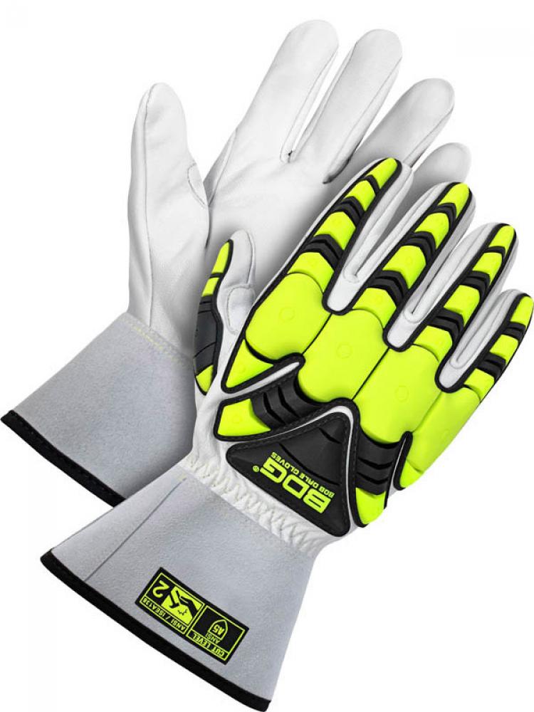 Goatskin Cut Resistant 3&#34; gauntlet w/ Backhand Protection<span class=' ItemWarning' style='display:block;'>Item is usually in stock, but we&#39;ll be in touch if there&#39;s a problem<br /></span>