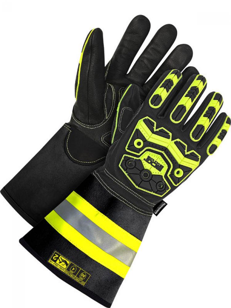 Oil Repel Cut Resit C100 Lined Goatskin 5&#34; Gauntlet w/ Impac<span class=' ItemWarning' style='display:block;'>Item is usually in stock, but we&#39;ll be in touch if there&#39;s a problem<br /></span>