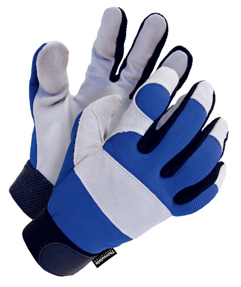 Mechanics Glove Split Leather Palm Lined Thinsulate C100<span class=' ItemWarning' style='display:block;'>Item is usually in stock, but we&#39;ll be in touch if there&#39;s a problem<br /></span>