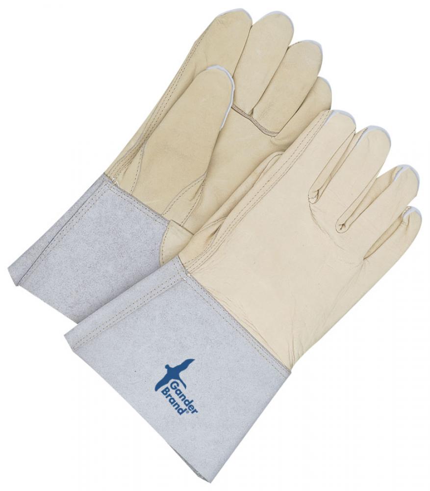 Grain Cowhide Utility Glove Gauntlet<span class=' ItemWarning' style='display:block;'>Item is usually in stock, but we&#39;ll be in touch if there&#39;s a problem<br /></span>