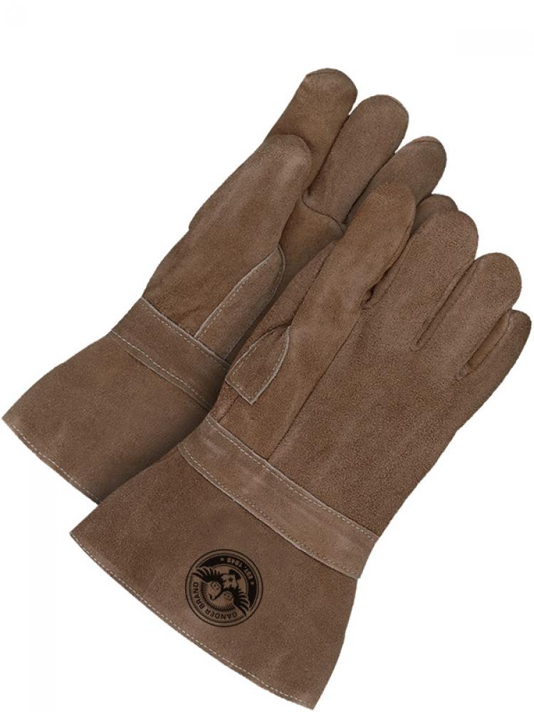 Hi Heat Split Leather Gauntlet Glove Banox Lining<span class=' ItemWarning' style='display:block;'>Item is usually in stock, but we&#39;ll be in touch if there&#39;s a problem<br /></span>