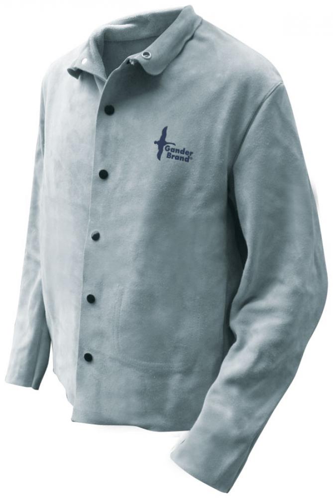 Welding Jacket Split Cowhide Pearl Grey<span class=' ItemWarning' style='display:block;'>Item is usually in stock, but we&#39;ll be in touch if there&#39;s a problem<br /></span>