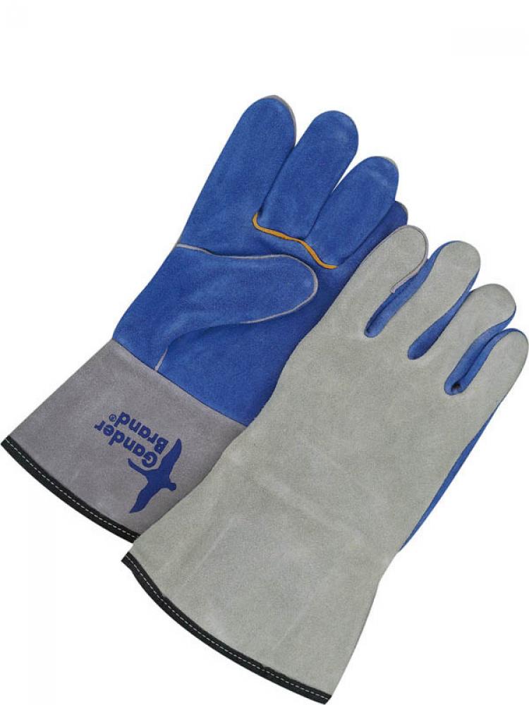 Welding Glove Split Leather Blue/Grey<span class=' ItemWarning' style='display:block;'>Item is usually in stock, but we&#39;ll be in touch if there&#39;s a problem<br /></span>