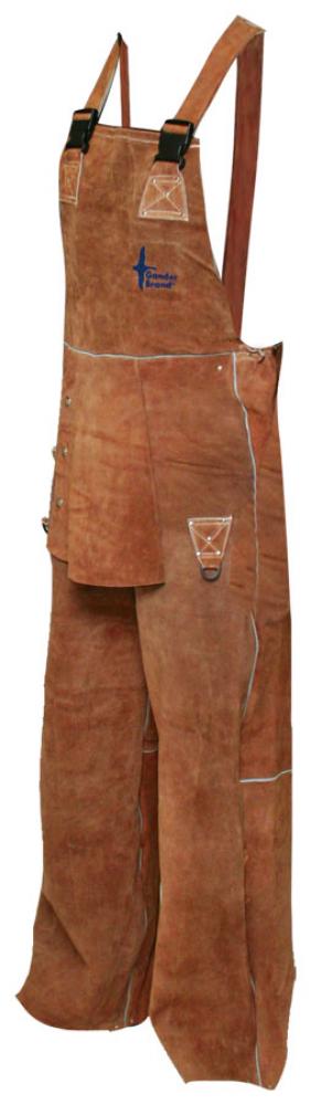 Welding Overalls Split Leather H.D. Brown<span class=' ItemWarning' style='display:block;'>Item is usually in stock, but we&#39;ll be in touch if there&#39;s a problem<br /></span>