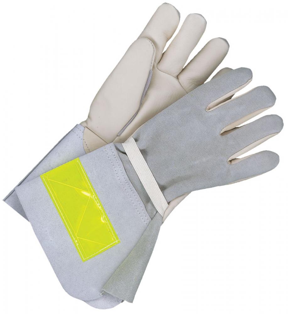 PREMIUM GRAIN PALM SPLIT LEATHER BACK UTILITY GLOVE W/NOMEX<span class=' ItemWarning' style='display:block;'>Item is usually in stock, but we&#39;ll be in touch if there&#39;s a problem<br /></span>