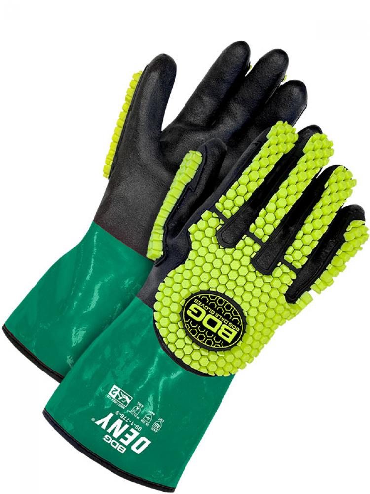 PVC/Nitrile Coated 12&#34; Cut Resistant Gauntlet w/TPR Impact<span class=' ItemWarning' style='display:block;'>Item is usually in stock, but we&#39;ll be in touch if there&#39;s a problem<br /></span>