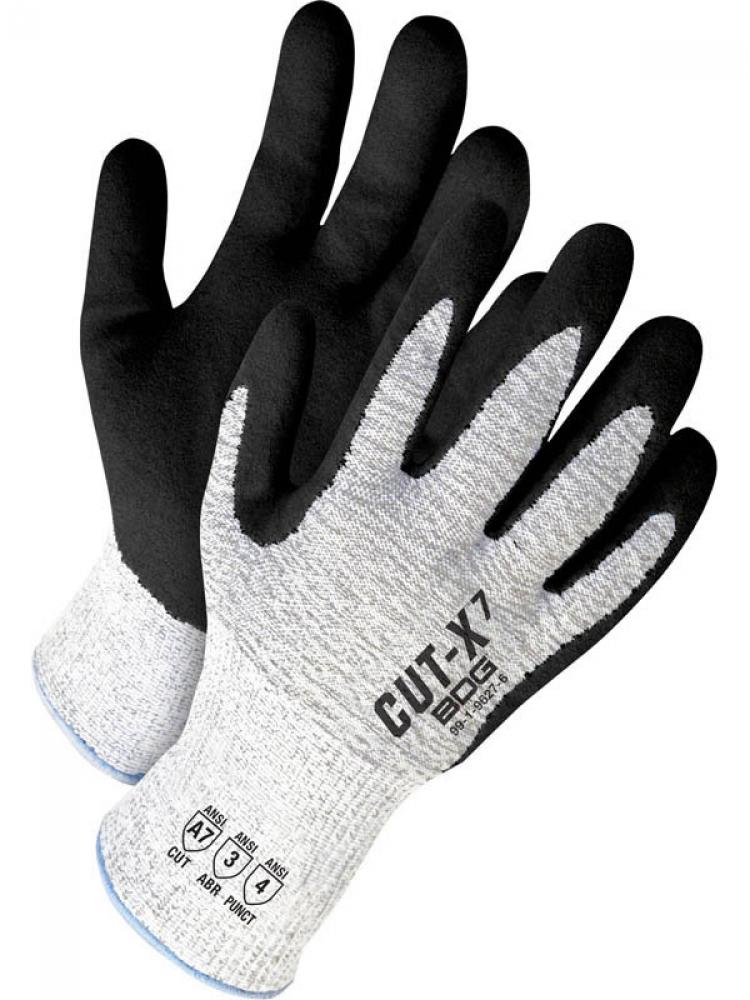 CUT-X Grey HPPE Cut Resistant Black Sandy Nitrle Palm<span class=' ItemWarning' style='display:block;'>Item is usually in stock, but we&#39;ll be in touch if there&#39;s a problem<br /></span>
