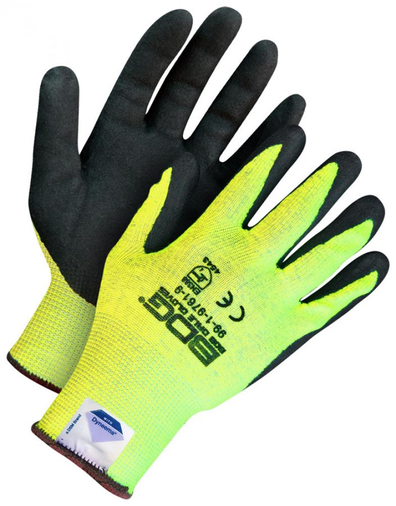 Seamless Knit Dyneema Cut Resistant Hi-Viz Yellow PUFoam Pa<span class=' ItemWarning' style='display:block;'>Item is usually in stock, but we&#39;ll be in touch if there&#39;s a problem<br /></span>