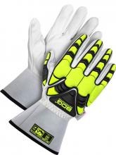 Bob Dale Gloves & Imports Ltd 20-9-1883-S - Goatskin Cut Resistant 3" gauntlet w/ Backhand Protection