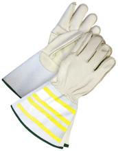 Bob Dale Gloves & Imports Ltd 60-9-1280-X2L - Water Repellent Cowhide Utility Hi-Viz Lined Thinsulate C100