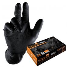 Bob Dale Gloves & Imports Ltd 99-1-6000B-X2L - Grippaz Black Nitrile Disposable 6mil Box