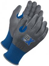 Bob Dale Gloves & Imports Ltd 99-1-9590-9 - Navy 21G Seamless Knit Cut Resistant Grey NBR Palm w/ Touchscreen