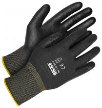 Bob Dale Gloves & Imports Ltd 99-1-9778-7 - TOUCH TECH Black 13G Seamless Knit HPPE Cut Restistant w/Bla