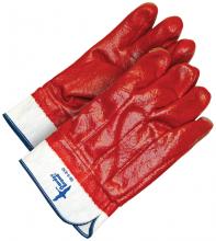 Bob Dale Gloves & Imports Ltd 99-9-830 - Coated PVC/NBR Safety Cuff Foam Lined Red