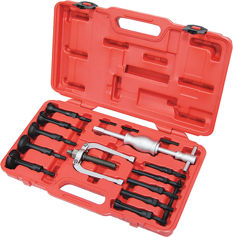16-PC BLIND HOLE BEARING PULLER AND SLIDE HAMMER SET<span class=' ItemWarning' style='display:block;'>Item is usually in stock, but we&#39;ll be in touch if there&#39;s a problem<br /></span>
