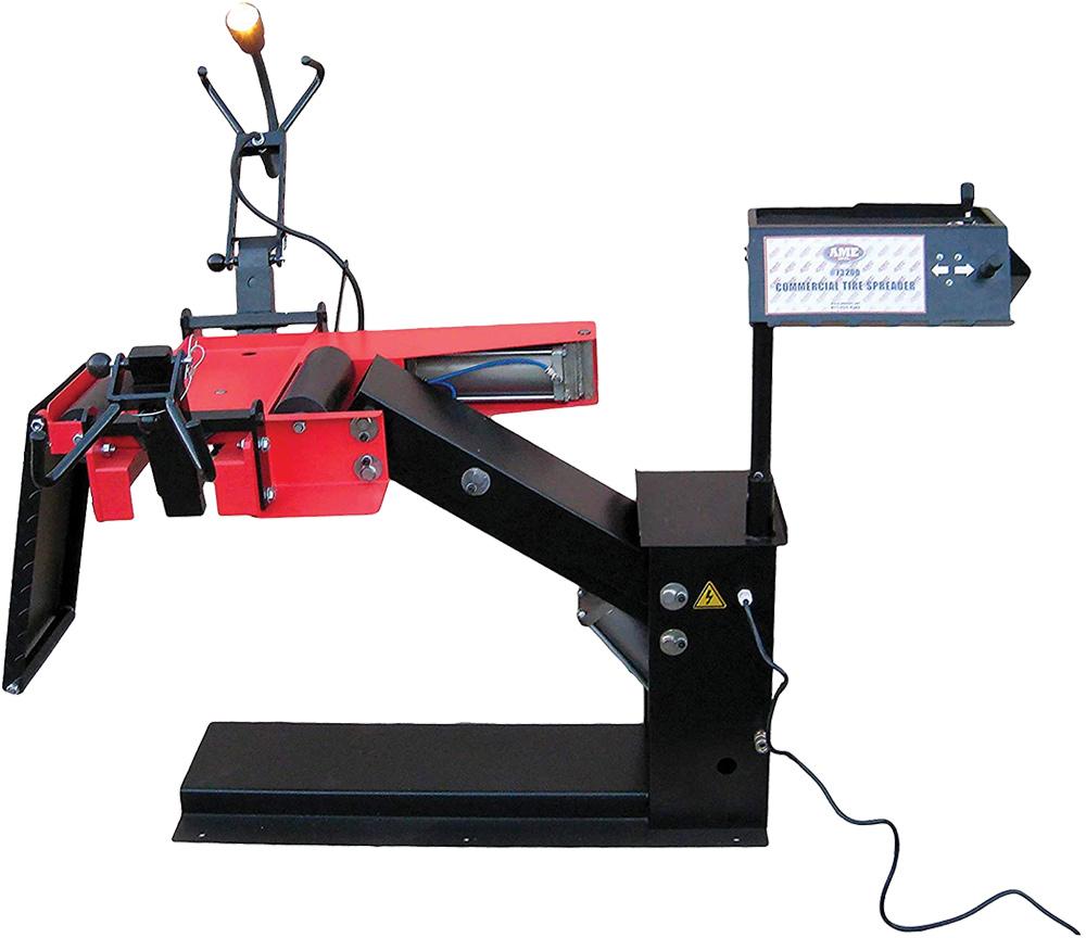 AUTOMATIC TRUCK TIRE SPREADER WITH AIR LIFT, MAX. TIRE WIDTH: 13.75&#34;, MAX. TIRE DIAM.: 47&#34;<span class=' ItemWarning' style='display:block;'>Item is usually in stock, but we&#39;ll be in touch if there&#39;s a problem<br /></span>