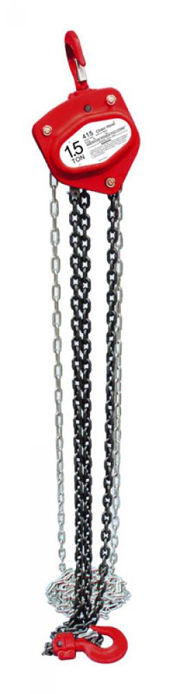 ( 40415 ) 1.5TON 10&#39; 5/16&#34;-8MM 36LBS 400SERIES CHAIN HOIST<span class=' ItemWarning' style='display:block;'>Item is usually in stock, but we&#39;ll be in touch if there&#39;s a problem<br /></span>