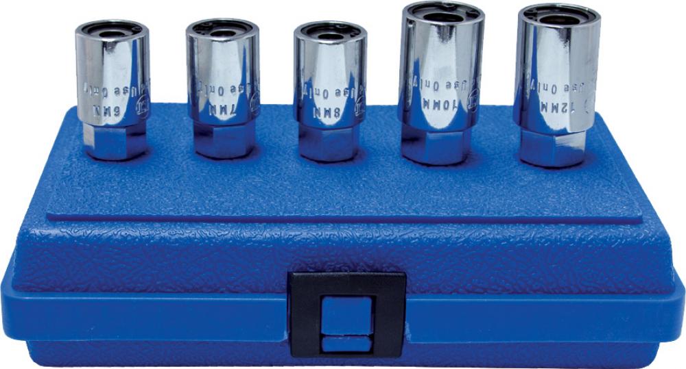 5-PC. METRIC STUD PULLER SET - 6, 7, 8, 10, 12MM<span class=' ItemWarning' style='display:block;'>Item is usually in stock, but we&#39;ll be in touch if there&#39;s a problem<br /></span>