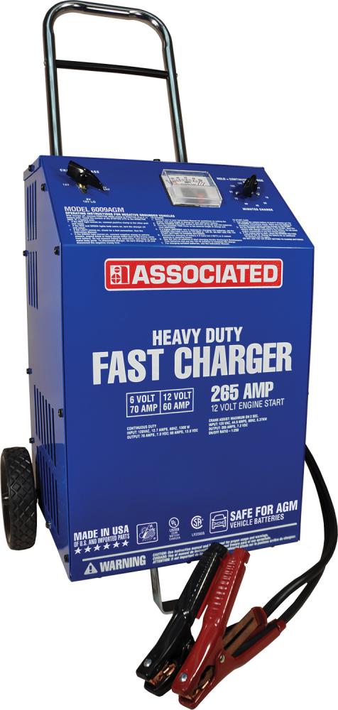 6/12 VOLT HEAVY DUTY COMMERCIAL FAST BATTERY CHARGER, AGM SAFE<span class=' ItemWarning' style='display:block;'>Item is usually in stock, but we&#39;ll be in touch if there&#39;s a problem<br /></span>