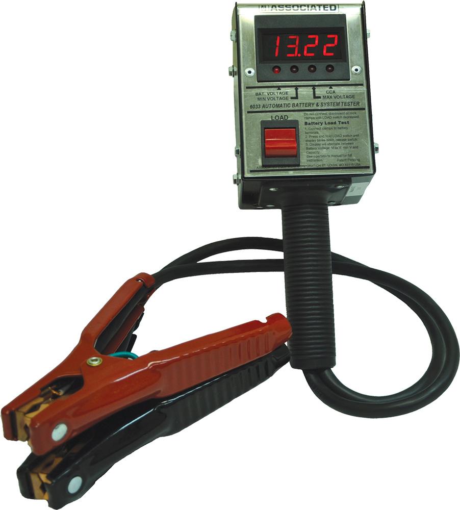 BATTERY TESTER, HH 12V 125A DIGITAL, MEASURES CCA, MAX/MIN VOLTAGE DISPLAY<span class=' ItemWarning' style='display:block;'>Item is usually in stock, but we&#39;ll be in touch if there&#39;s a problem<br /></span>
