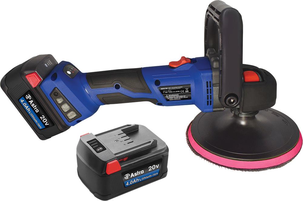 20V 7&#34; BRUSHLESS VARIABLE SPEED ROTARY POLISHER KIT<span class=' ItemWarning' style='display:block;'>Item is usually in stock, but we&#39;ll be in touch if there&#39;s a problem<br /></span>