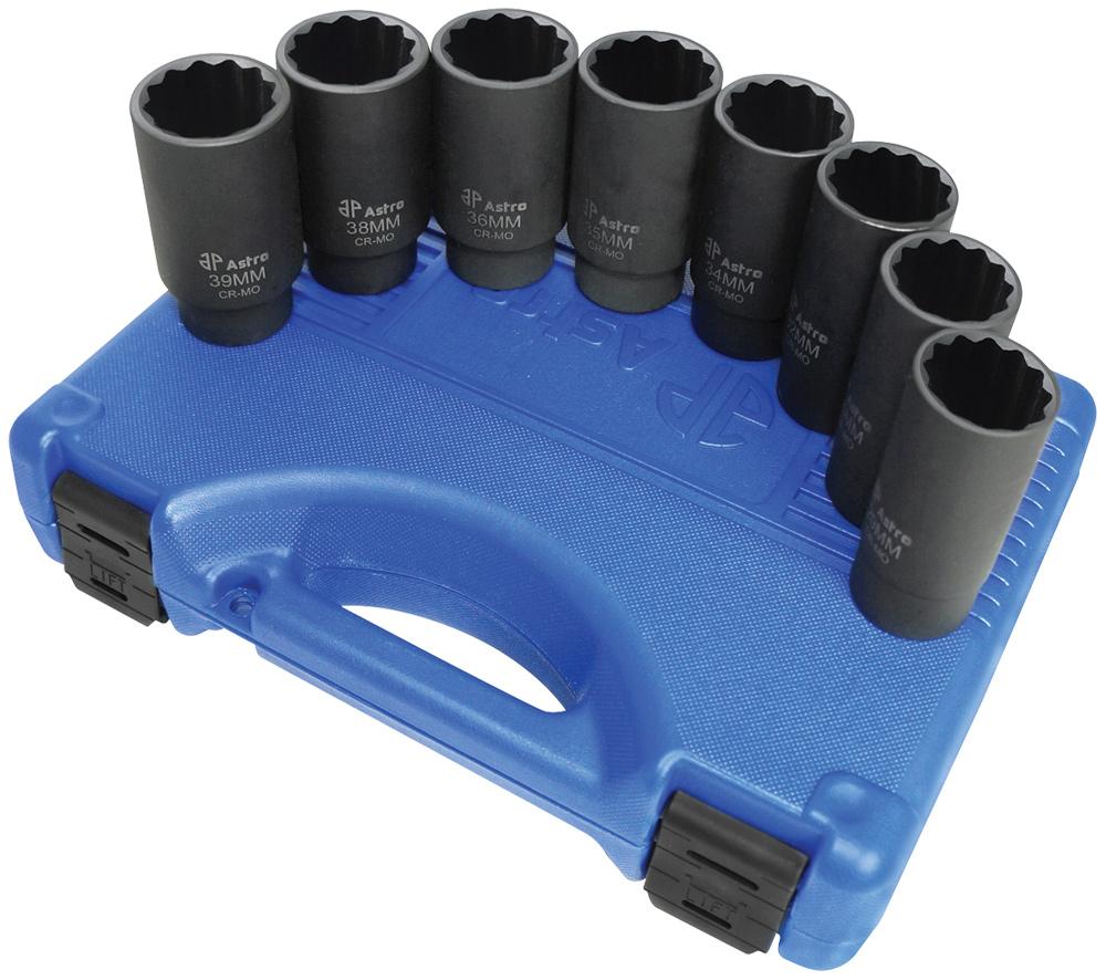 8PC 12-POINT NUT SOCKET SET<span class=' ItemWarning' style='display:block;'>Item is usually in stock, but we&#39;ll be in touch if there&#39;s a problem<br /></span>