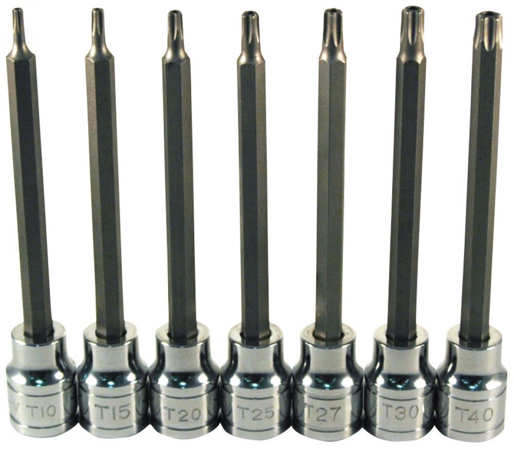 7 PC XL TAMPERPROOF TORX BIT SOCKET SET<span class=' ItemWarning' style='display:block;'>Item is usually in stock, but we&#39;ll be in touch if there&#39;s a problem<br /></span>