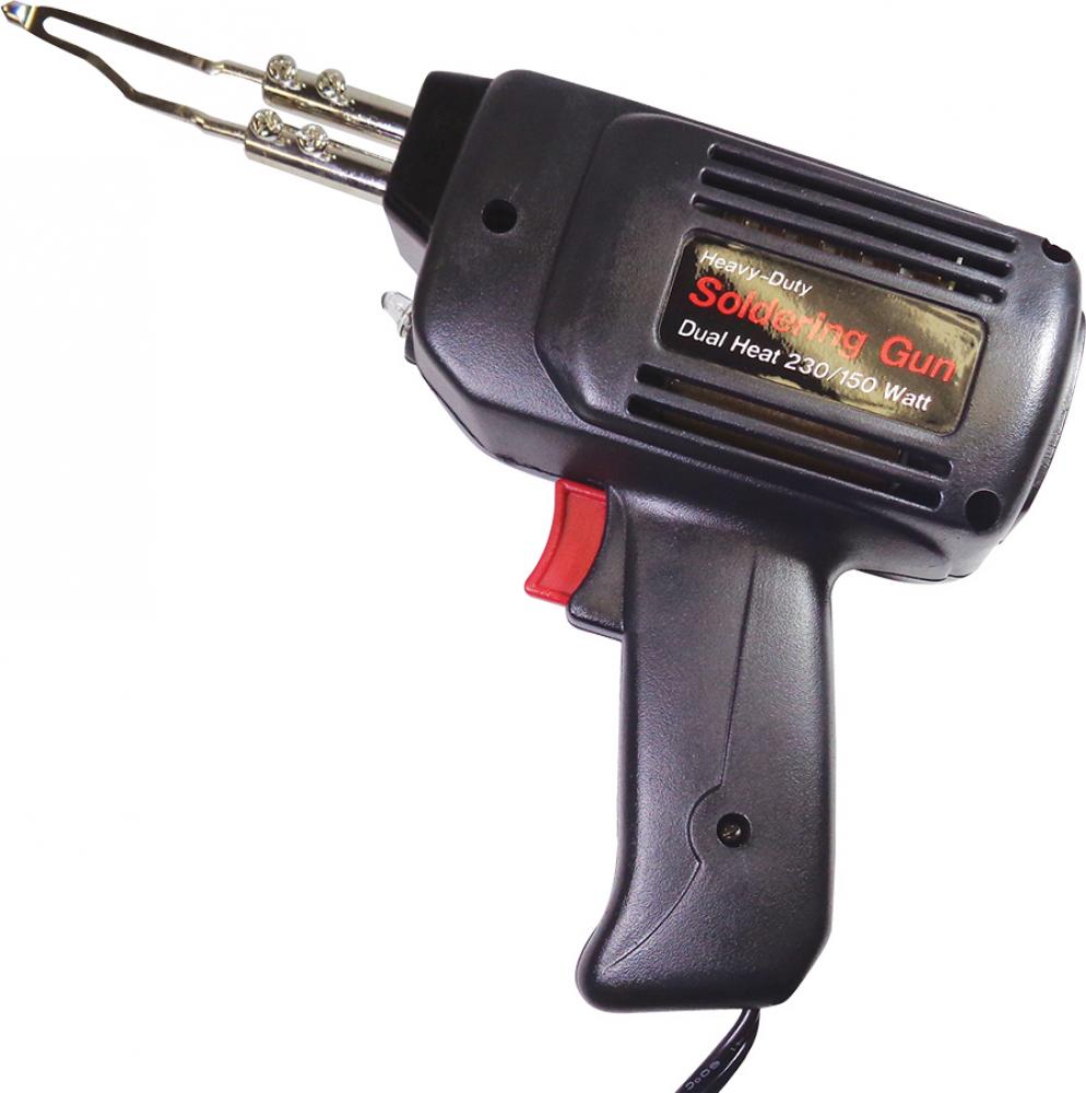 8-PC DUAL HEAT SOLDERING GUN KIT, 230W/150W<span class=' ItemWarning' style='display:block;'>Item is usually in stock, but we&#39;ll be in touch if there&#39;s a problem<br /></span>