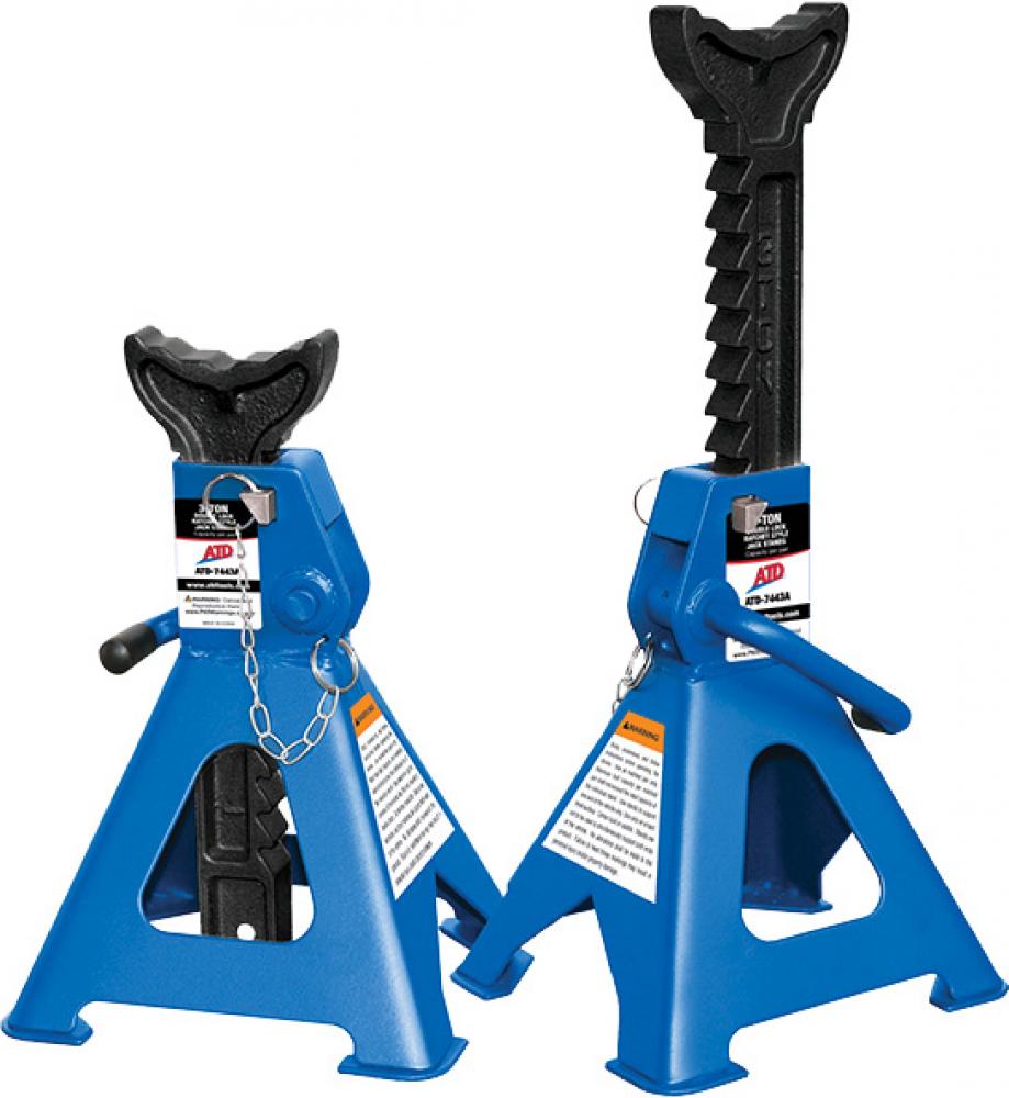 ATD7443 3TON JACK STANDS<span class=' ItemWarning' style='display:block;'>Item is usually in stock, but we&#39;ll be in touch if there&#39;s a problem<br /></span>