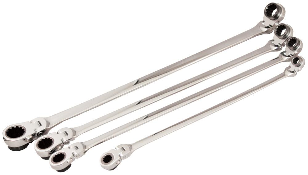 XL REVERSIBLE DOUBLE BOX RATCHETING WRENCH WITH FLEX HEAD, UNIVERSAL SPLINE, 8MM X 10MM<span class=' ItemWarning' style='display:block;'>Item is usually in stock, but we&#39;ll be in touch if there&#39;s a problem<br /></span>